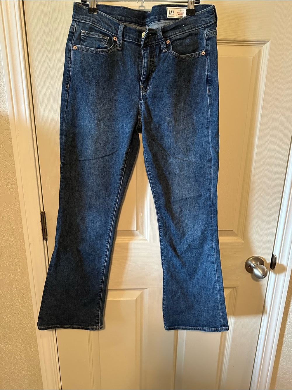 GAP Women’s Indigo Baby Boot Jeans